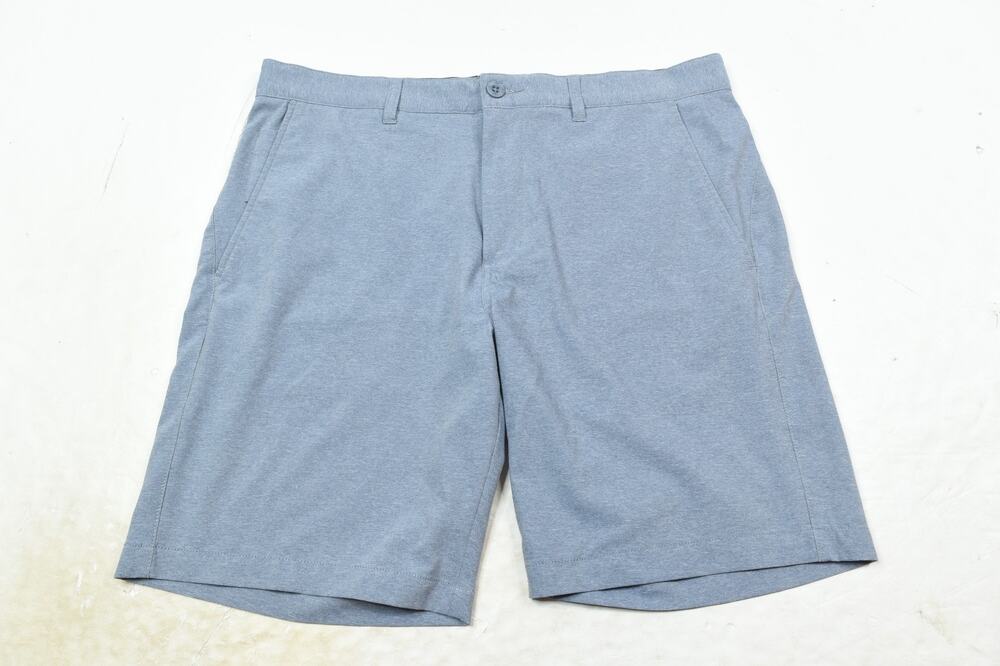 Johnston & Murphy XC4 Shorts Mens 34 Steel Blue Lightweight Stretch 9 Golf